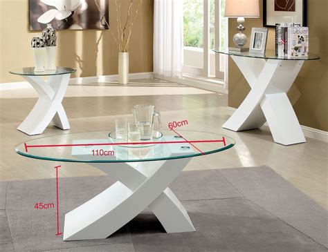 High gloss dining sets a dining room table and chair set is a significant investment, and one that needs to be carefully considered. Modern High Gloss Glass Coffee Table | Round Black White ...