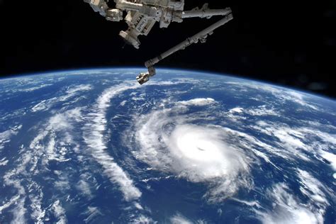 Danny First Atlantic Hurricane Of 2015 As Seen From Space Station By