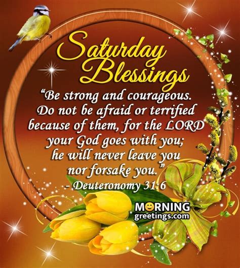 30 Amazing Saturday Morning Blessings Morning Greetings Morning