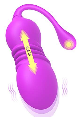 Thrusting G Spot Vibrator For Women With Powerful 3 Thrust Actions 12 Vibrations Paloqueth
