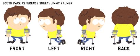 Reference Sheet Jimmy Valmer By Cartman1235 On Deviantart