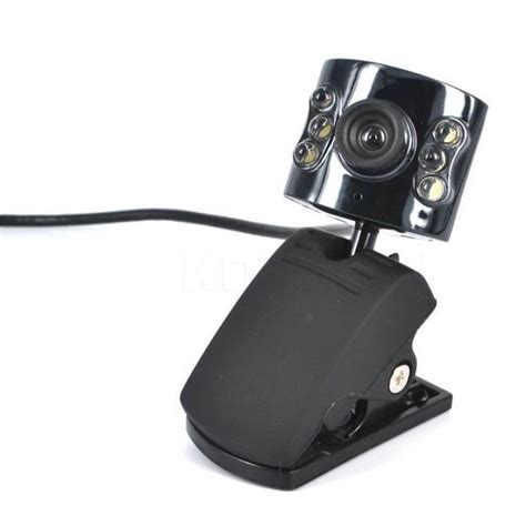 Cam Ra Usb Webcam Led Light Dimmer M Hd Web Cam Avec Mic Microphone Pour Pc Portable
