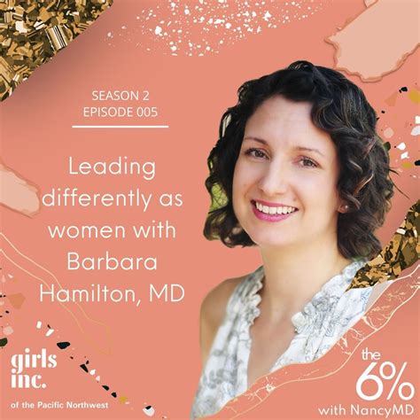 S2 E5 Leading Differently As Women With Barbara Hamilton Md Nancy