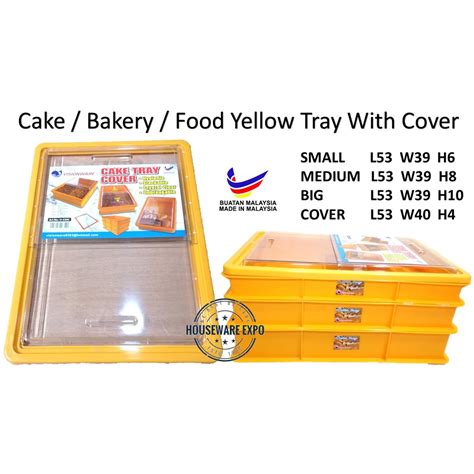 Carefood industries encapsulates authentic malaysian flavours in conveniently packed sauces crafted by the best chefs to deliver delectable gastronomical ab mauri malaysia to celebrate 50 years as trusted partner in bakery industry. Cake Tray/Yellow Tray /Bakery Tray/Food Tray/ Cake Tray ...