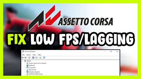 How To Fix Assetto Corsa Low Fps Drops Lagging Youtube