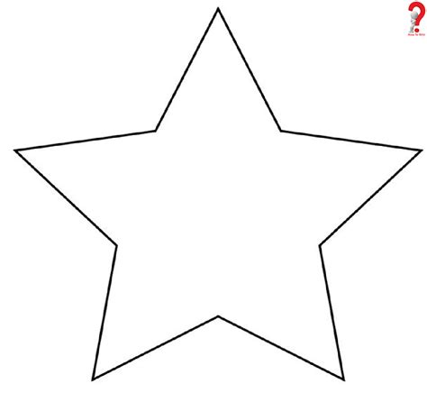 Printable Large Star Template