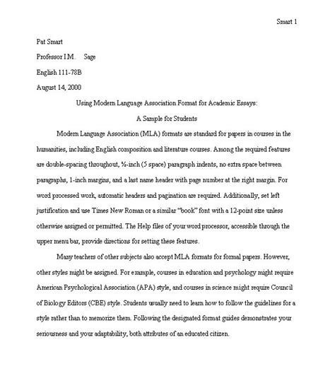 34 Research Essay Examples Mla Most Popular Scholarship