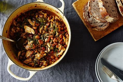 Preheat oven to 350 degrees f. Chicken, Chard, and Cranberry Bean Stew Recipe