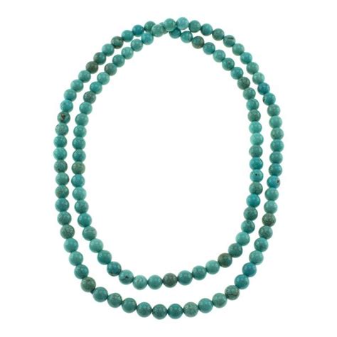 Pearlz Ocean Turquoise Howlite Endless Necklace Free Shipping On