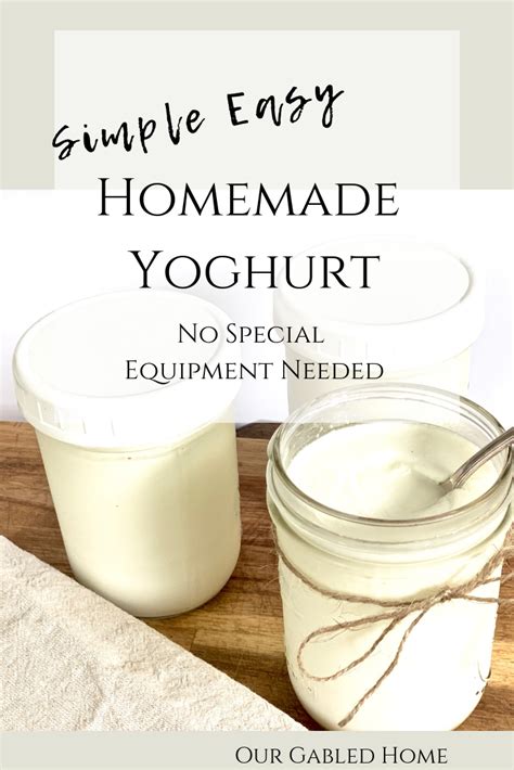 How To Make Homemade Yogurt Step By Step Artofit