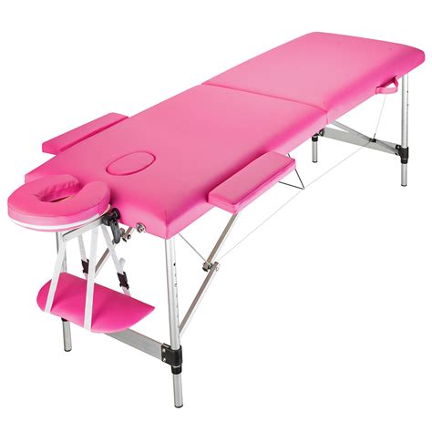 Lowestbest Folding Spa Bed Folding Massage Table Wide Height