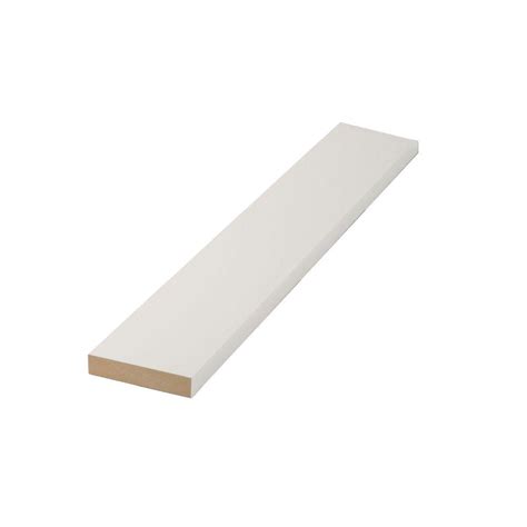 Wood veneer or foil wrapped mdf mouldings are widely used as alternatives to solid wood mouldings by furniture and fitment manufacturers. Finished Elegance 1 in. x 4 in. x 8 ft. MDF Moulding Board ...