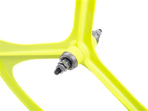 Teny Rear Wheel 3 Spoke Neon Yellow Brick Lane Bikes The Official