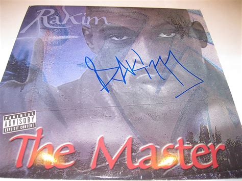 Rakim Signed Autographed The Master Vinyl Record Album Coa At Amazons