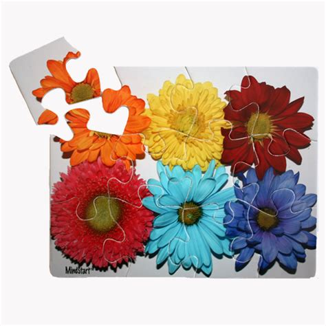 のある Flower Plant Puzzle For Adult 1000 Pieces， Colorful Floral Jigsaw