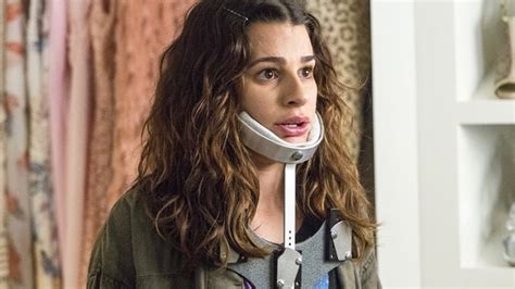 Why Lea Michele Refused To Scream As Hester Neckbrace Ulrich