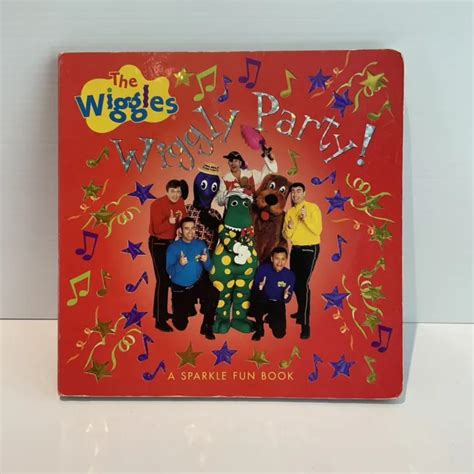 The Wiggles Wiggly Party Sparkle Board Book Original Wiggles Printed