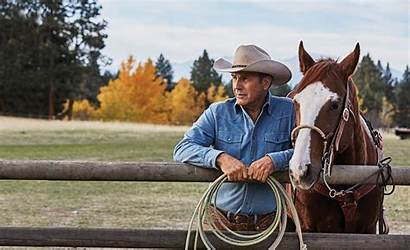 Yellowstone Costner Kevin Tv Wallpapers Shows Cowboys
