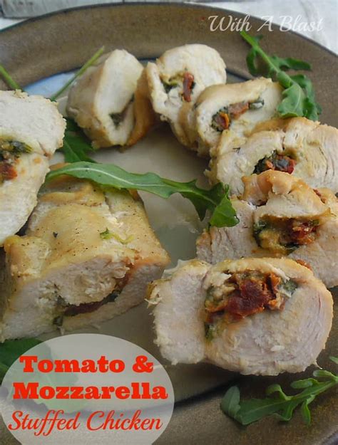 Heat the oil in a deep fat fryer to 190c. Tomato and Mozzarella Stuffed Chicken | With A Blast