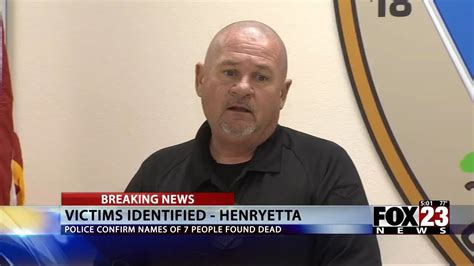Clip Okmulgee Police Chief Addresses Community After 7 Bodies Found In Henryetta Youtube
