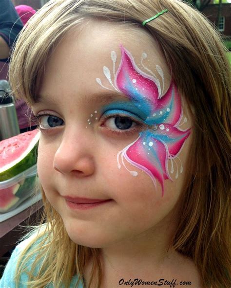 40 Easy Kids Face Painting Ideas Designs For Little Girls