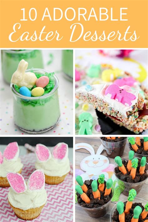 10 Adorable Easter Desserts