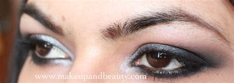 Silver Smokey Eye Makeup Tutorial Indian Makeup And
