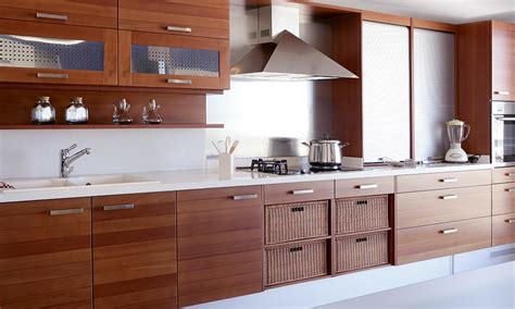 Contemporary Wooden Kitchen Cabinet Designs