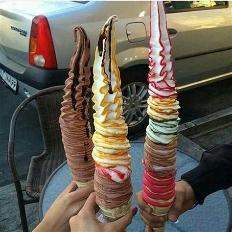 Crazy Ice Creams ♥ Cute Food I Love Food Yummy Food Delicious Tasty