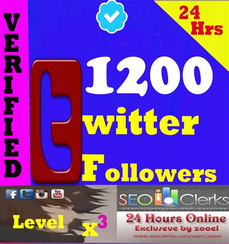 Stable High Quality 1200 Varified Twitter Followers For 2 Seoclerks