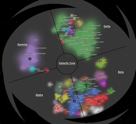 Star Trek Galaxy Map By Instabula92 On Deviantart