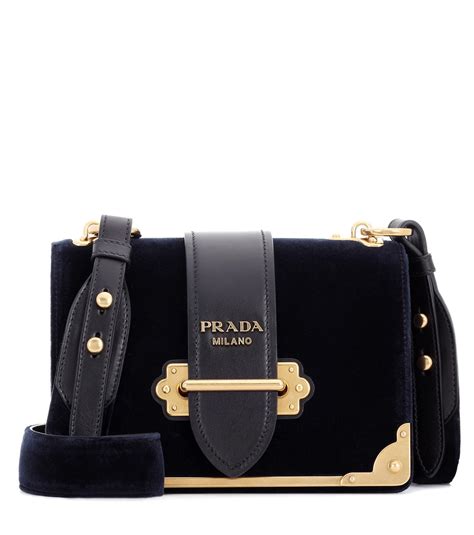 Learn the origin and popularity plus how to pronounce pradap. Prada Cahier Leather Velvet Bag in Blue - Lyst