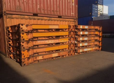 20 Flat Rack Container Used K Schmied Ag Transporte And Container
