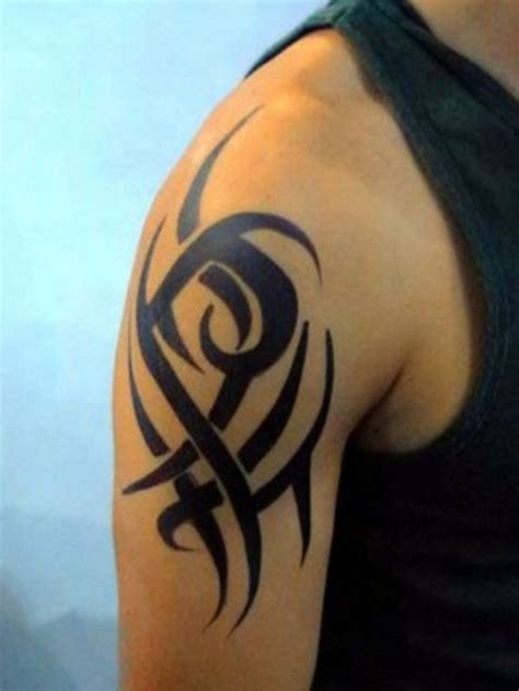 Shoulder Tribal Tattoos For Men
