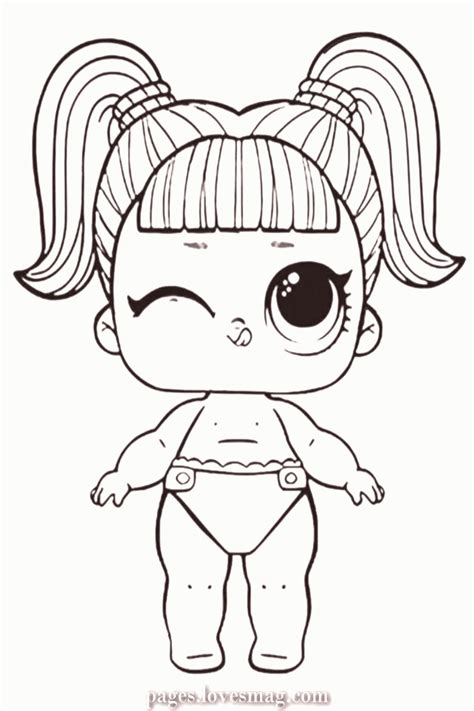 4 Baby Doll Coloring Page Unique And Creative Printable Lol Doll