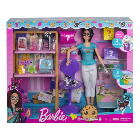 Cookieswirlc Barbie Doll And Accessories Styles May Vary