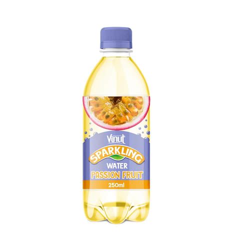 250ml Vinut Bottle Passion Fruit Sparkling Water