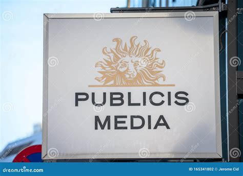 Publicis Media Logo On Their Office For Vienna Publicis Is A French