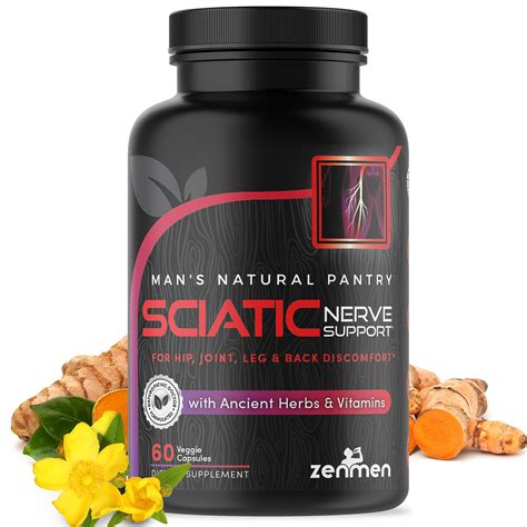 Buy Sciatic Nerve S Manage Sciatica Lower Back Joint Leg Issues Natural S With B
