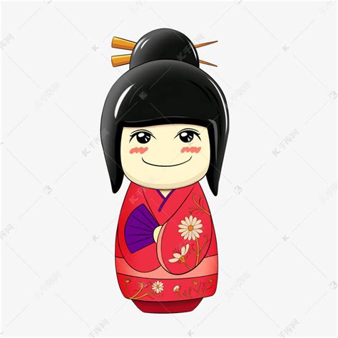 日本瓷娃娃 素材图片免费下载 千库网