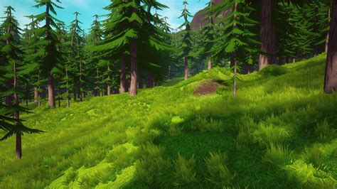 Stylized Forest Set In Props Ue Marketplace
