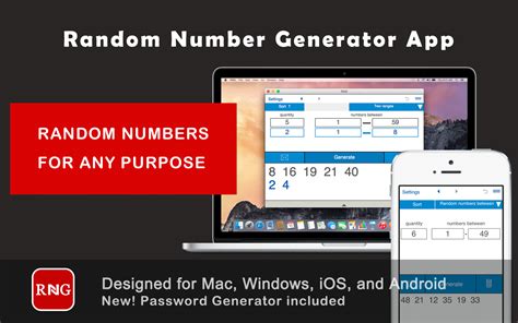 Rng Random Number Generator Generate Random Numbers