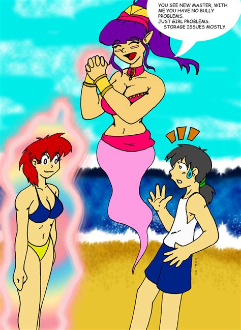 Genie At The Beach By CrazyCowProductions On DeviantArt