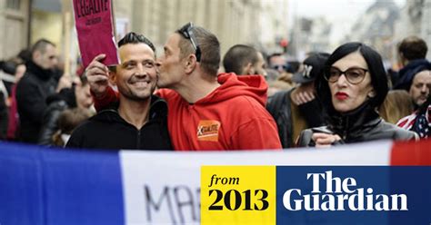 French Same Sex Marriage Law Signed By François Hollande France The Guardian