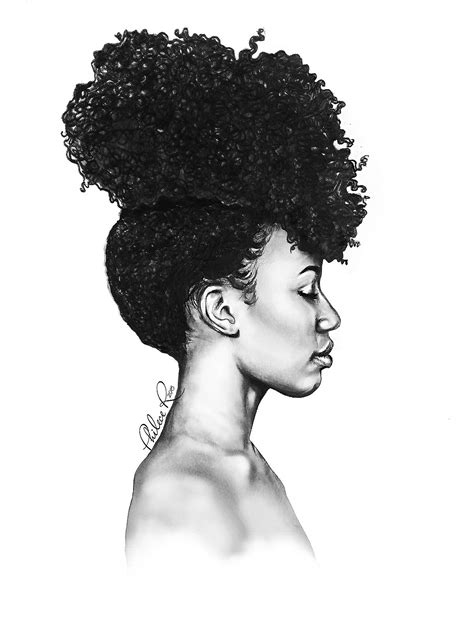 Drawings Fine Art By Philece R Thatartista Afro Art African