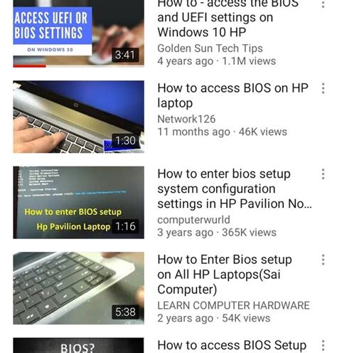For entry in to the bios(basic input/output system) in hp probooks you need to turn on the computer and repeatedly press the esc key to enter startup menu and then press the f10 key. Hp Laptop Bios Key Windows 10 - Hp Bios Key Hp Laptop Boot Menu And Bios Option Hp Notebook ...
