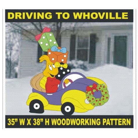 Driving To Whoville Patternsrus Seasonal Woodworking Patterns