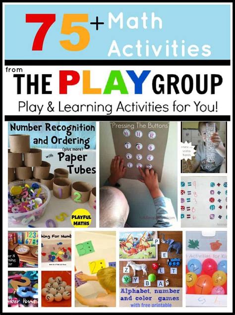 75 Math Activities From The Play Group Toddler Approved