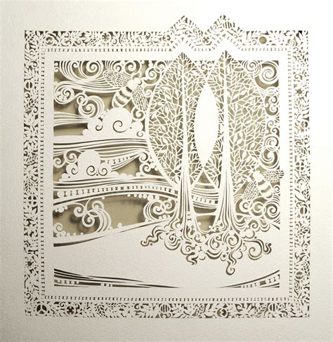 Intricate Cut Paper Designs From Sara Burgess