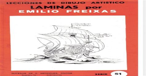 Dibujo Emilio Freixas Láminas Serie 51 Embarcaciones Ii Pdf
